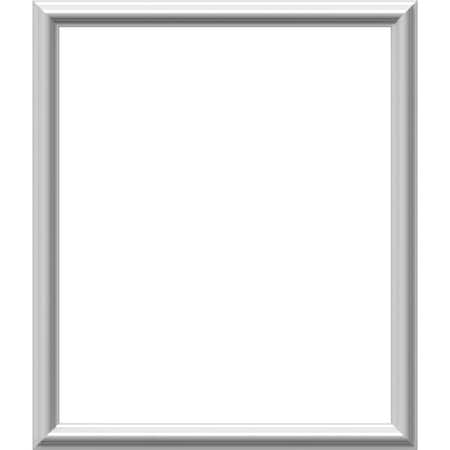 Ekena Millwork 24"W x 28"H x 1/2"P Ashford Molded Classic Wainscot Wall Panel PNL24X28AS-01